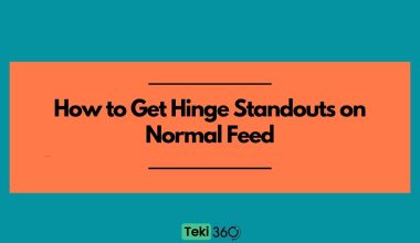 How to Get Hinge Standouts on Normal Feed