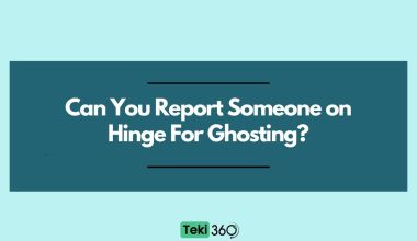 Can You Report Someone on Hinge For Ghosting?