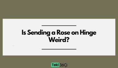 Is Sending a Rose on Hinge Weird?
